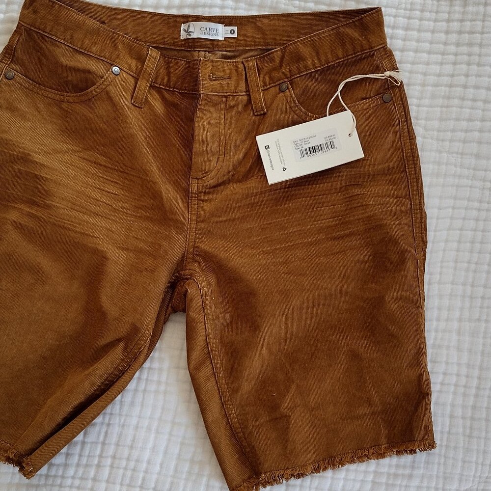 Corduroy shorts 10"